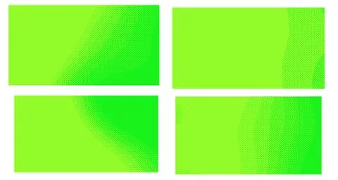 Bright green yellow vector retro comic dotted backgrounds design. Pop art bac 库存插图