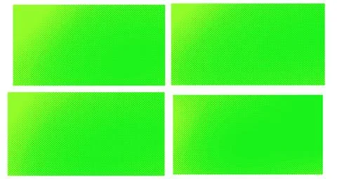 Bright green yellow vector retro comic dotted backgrounds design. Pop art bac Illustrazione stock
