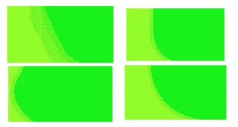 Bright green yellow vector retro comic dotted backgrounds design. Pop art bac Illustrazione stock