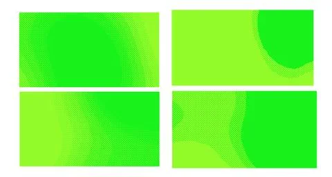 Bright green yellow vector retro comic dotted backgrounds design. Pop art bac Illustrazione stock