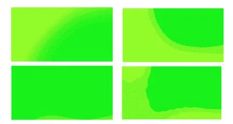 Bright green yellow vector retro comic dotted backgrounds design. Pop art bac 库存插图
