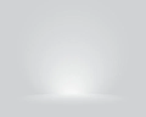 Bright grey studio room gradient background wall. Vector. Stock Illustration
