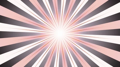 Bright Grey Sunburst Stock Footage 94855043