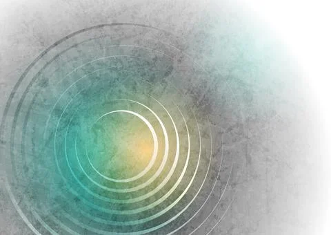 Bright grunge retro backdrop with spiral lines and stone texture Stock Illustration