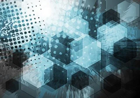 Bright grunge tech background Bright grunge tech background Copyright: xZo... Stock Photos
