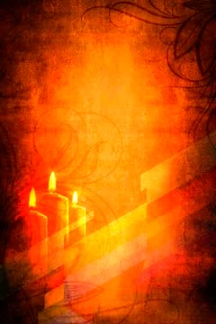 Bright Grungy Background with Lights Stock Illustration