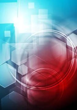 Bright hi-tech background. Vector illustration eps 10 Bright hi-tech backg... Stock Photos