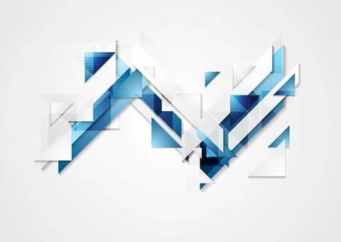 Bright hi-tech geometry background Bright hi-tech geometry background. Vec... 写真素材