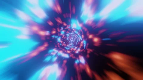 Bright high-speed tunnel 스톡 동영상 218246519