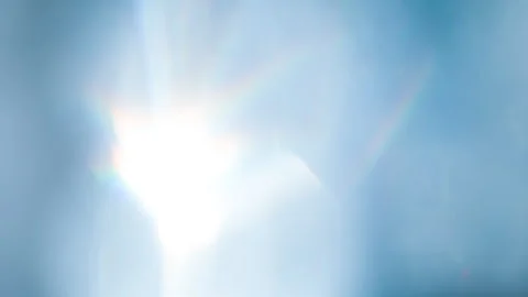 Bright Highlight on Blue 4K Stock Footage 242620943