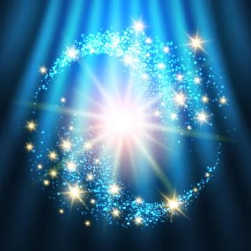 Bright Holiday Background Stock Illustration