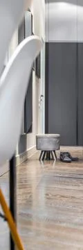 Bright home corridor Stock-Fotos