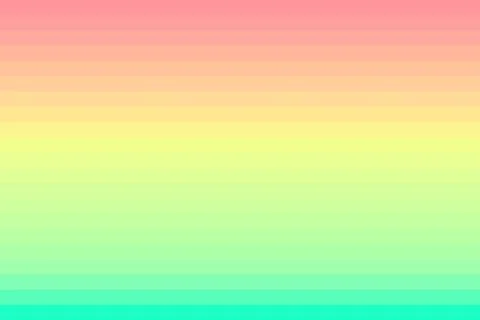 Bright horizontal striped background. Gradient lines. Glitch texture. Stock Illustration