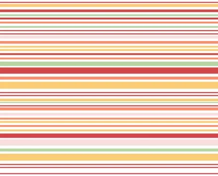Bright horizontal striped seamless background Illustrazione stock