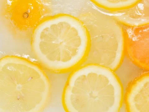 Bright  ice cream Stock Photos