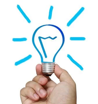 Bright idea concept Stock-Illustration