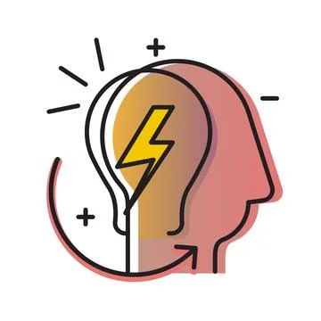 Bright Idea - Eureka Moment Icon Stock Illustration