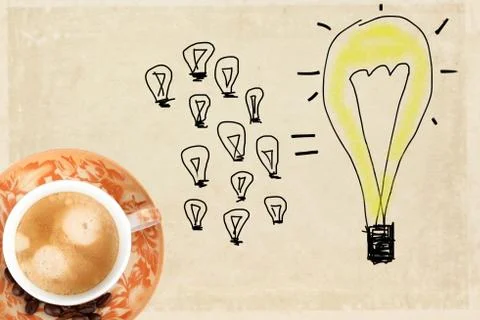 Bright idea Stock Illustration
