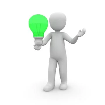 Bright idea Stock Illustration