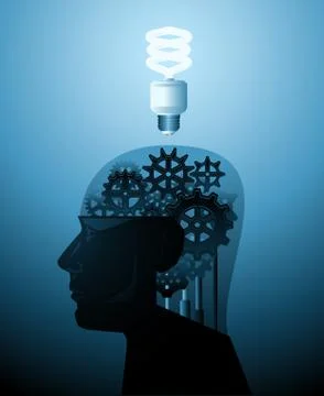 Bright idea Stock Illustration