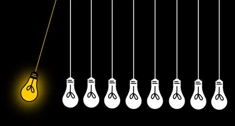 Bright idea Stock Illustration