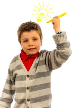 Bright idea Stock Photos