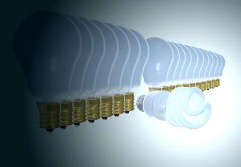 Bright idea. Stock Photos