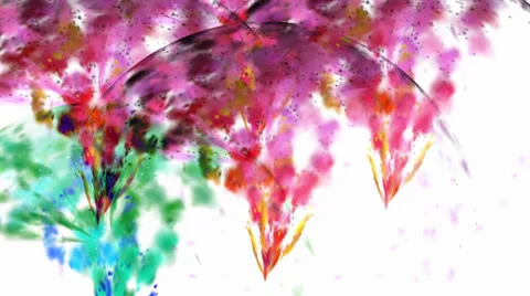 Bright images of particle Stock Footage 27937547