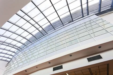 Bright interior ceilings Stock Photos
