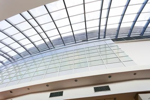 Bright interior ceilings Stock Photos