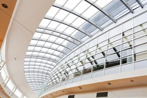 Bright interior ceilings Stock Photos