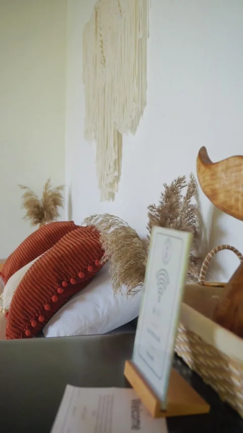 The bright interior in the hotel Stock Footage 277667006