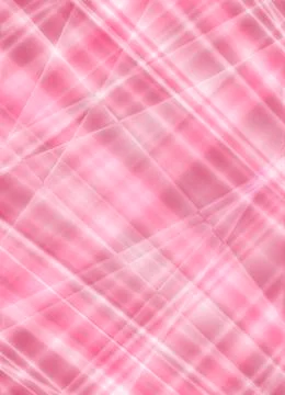Bright intersecting lines on shining the checkered pink background Stock Illustration