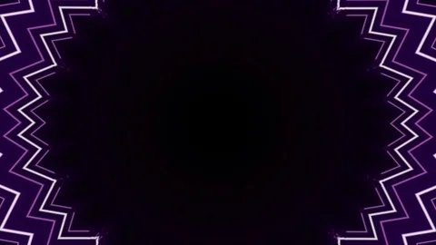 Bright kaleidoscope circular pattern of brightly colored flowers Video stock 126259967