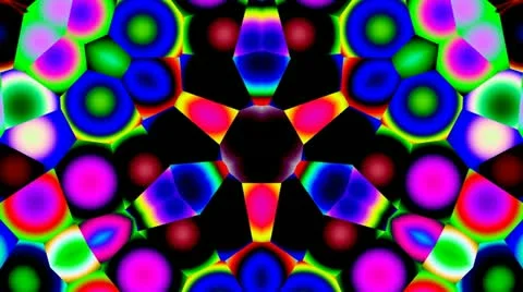 Bright kaleidoscope Stock Footage 21978671