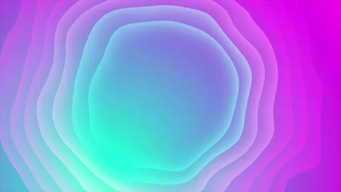 Bright, layered gradient background with vibrant hues of pink and turquoise Stock Footage 312874687