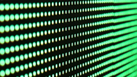 Bright LED SMD video wall with high saturated pattern 動画素材 233093098