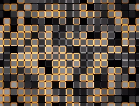 Bright Led Squares Stock Footage 56202810