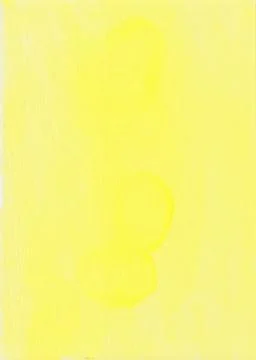 Bright Lemon Yellow Hand Painted Watercolor Background Texture Stock Illustration