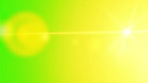 Bright Lens Flare with Light Rays Green Screen Alpha Video  VFX Optical Effe Stock Footage 305294775