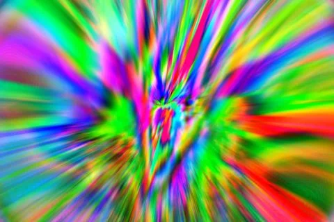 Bright light abstract design, glowing colors, defocus effect. Blank space to  Stock Illustration
