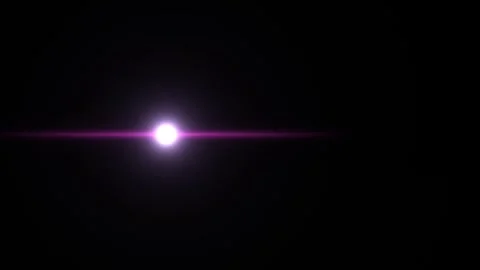 Bright light beam in dark background creates a simple Stock Footage 338332001
