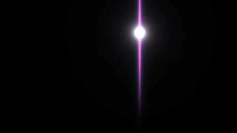 Bright light beam shining on dark background Stock Footage 338236916