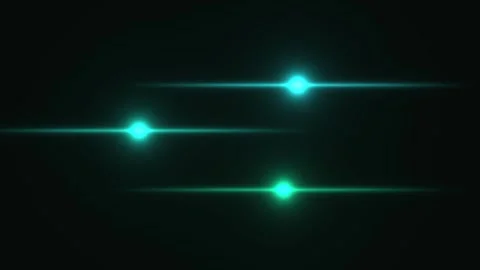 Bright light beams move across a dark background with Stock Footage 338297108