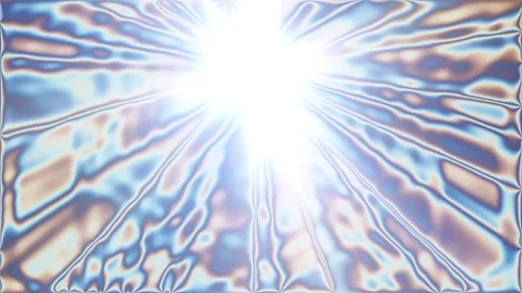 Bright light beams shine through wavy textures Stock Footage 345448830