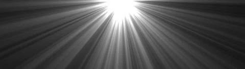 Bright light beams shining downwards with motion and dynamic effect. 動画素材 334906297