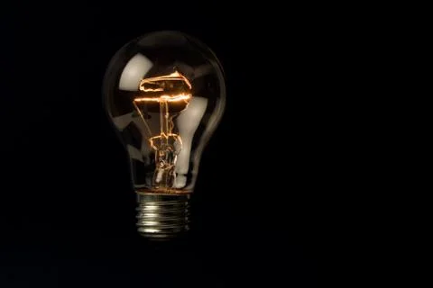 Bright Light Bulb Stock Photos