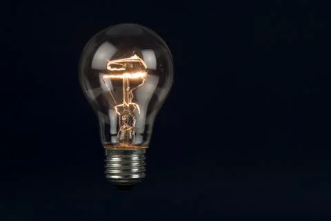 Bright Light Bulb Stock Photos