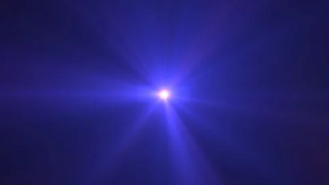 Bright Light Burst with Radiating Blue and Purple Streams in Deep Space Stock Illustration
