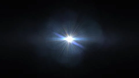 Bright light bursts from center, radiating vivid rays Stock Illustration